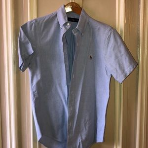 RALPH LAUREN short sleeve button up shirt